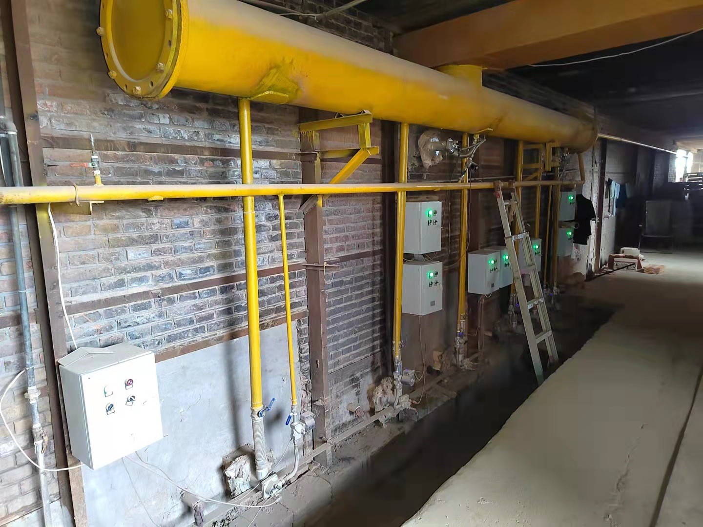 天然气古建砖瓦窑炉烧嘴:燃气设备及管线设计施工总包工程