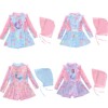 2024 children Swimsuit Conjoined Swimwear CUHK mermaid Sunscreen Long sleeve Skirt girl Swimming suit 2024 children Swimsuit Conjoined Swimwear CUHK mermaid Sunscreen Long sleeve Skirt girl Swimming suit