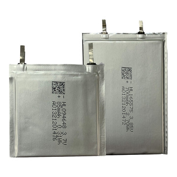 超薄电池1mm聚合物锂离子软包电池