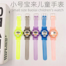厂家直销爆款手表学生礼品手表儿童果冻手表卡通男孩女孩电子手表