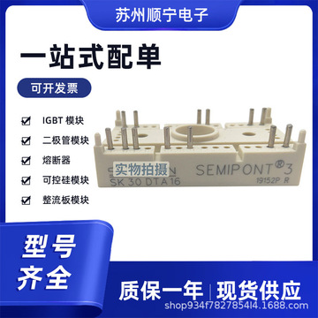 sk30dta16 可控硅模块 igbt 二极管 整流桥 标准封装 极速发货