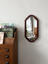 镜子中古点缀家居玄关中古客厅卧室墙面复古镜子定尺寸定大小