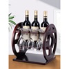 Wine rack Decoration red wine Cup holder Upside down The wine bottle solid wood European style originality Wine Display rack originality Decoration