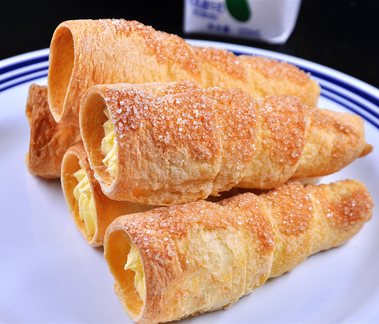 牛角酥原味奶油塔尖角酥甜筒休闲零食小吃号角酥羊角酥传统糕点