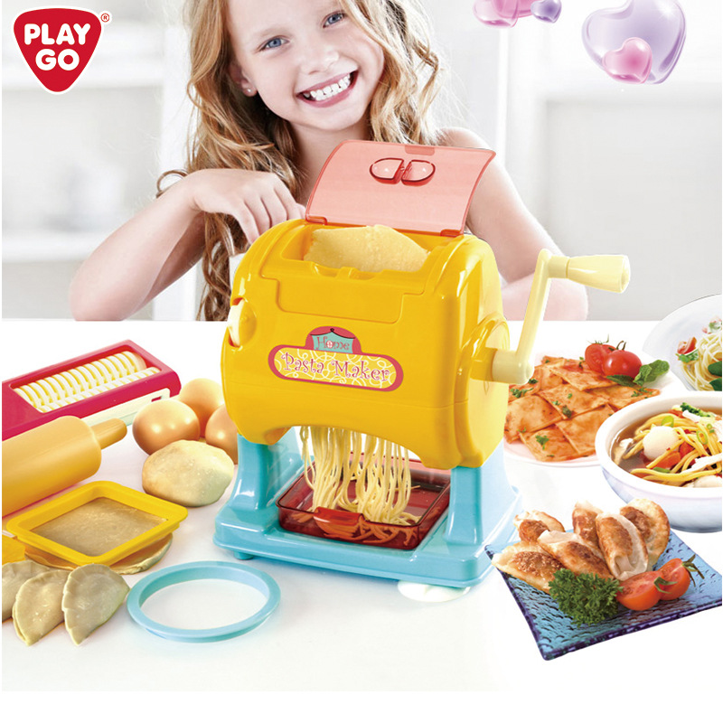 playgo贝乐高厨房面条机食品制作压面机儿童玩具过家家