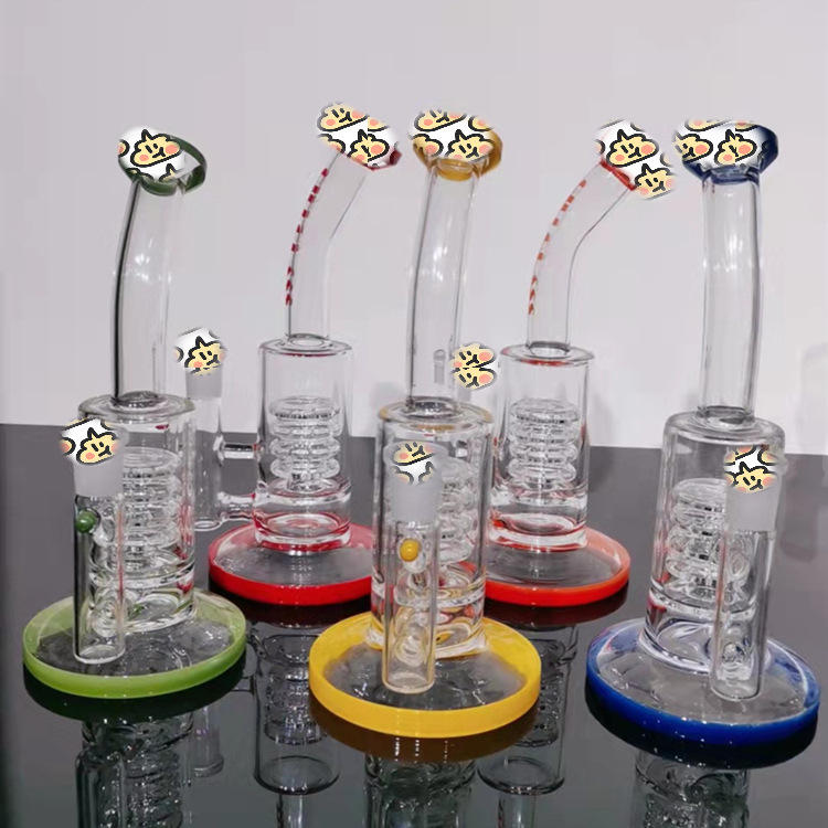 厂家供货新款颜色玻璃烟枪玻璃水烟斗配件现货