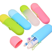 Portable Travel Hiking Camping Toothpaste Toothbrush Holder