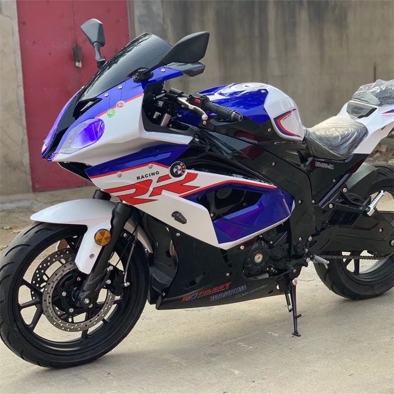 宝雕双rr摩托车双缸水冷400跑车重机车国四电喷整车可上牌