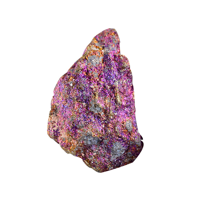 天然斑铜矿原石矿石标本彩色矿物晶体宝石原矿观赏石奇石石头摆件