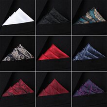 Suit Square Pocket Towel Handkerchief Formal Wedding Gift We