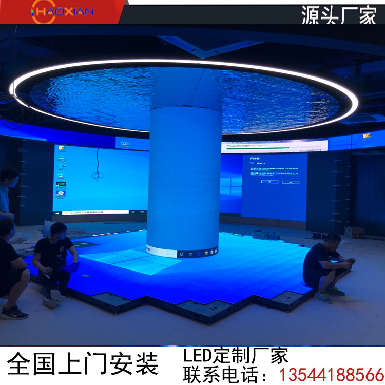 81高清led显示屏 电子屏租赁屏地砖屏-阿里巴巴