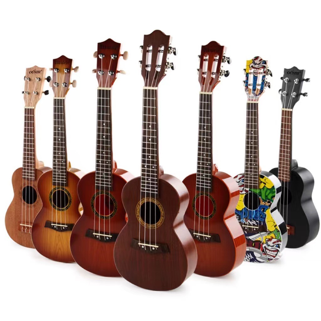 Factory Wholesale Guitar Ukulele Ukulele 21-Inch 23-Inch Guitar Ukulele Musical Instrument Toys Wholesale