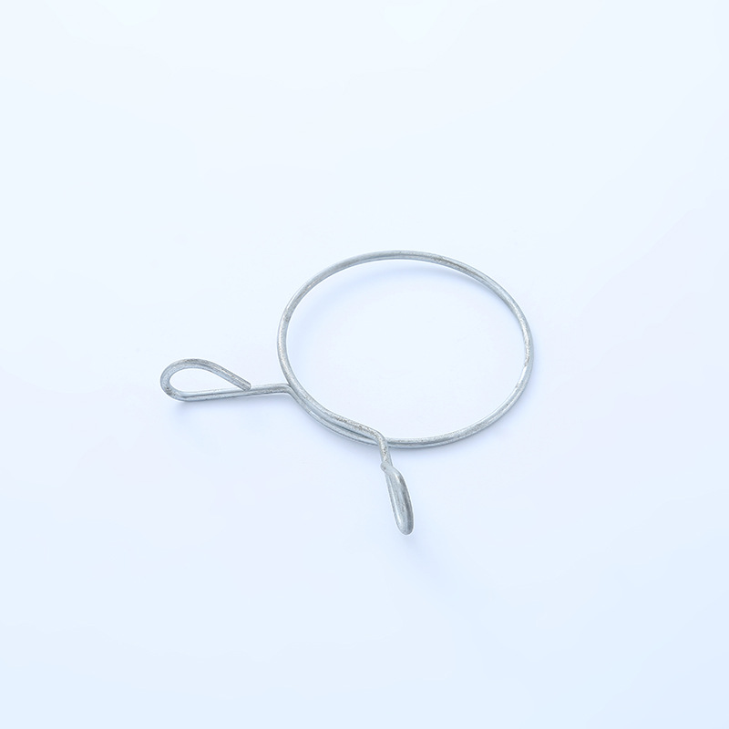 水管夹软管夹弹簧钢丝卡簧洗衣机排水管卡箍彩锌夹子卡环油管夹卡