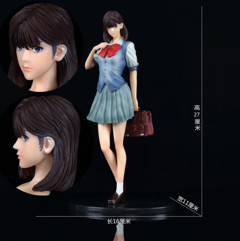灌篮高手 湘北高校 赤木晴子 校服 站姿 雕像 模型 摆件 盒装手办