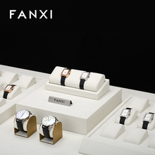 凡西FANXI手表展示架套装超纤腕表陈列手表专柜橱窗展示拍摄道具