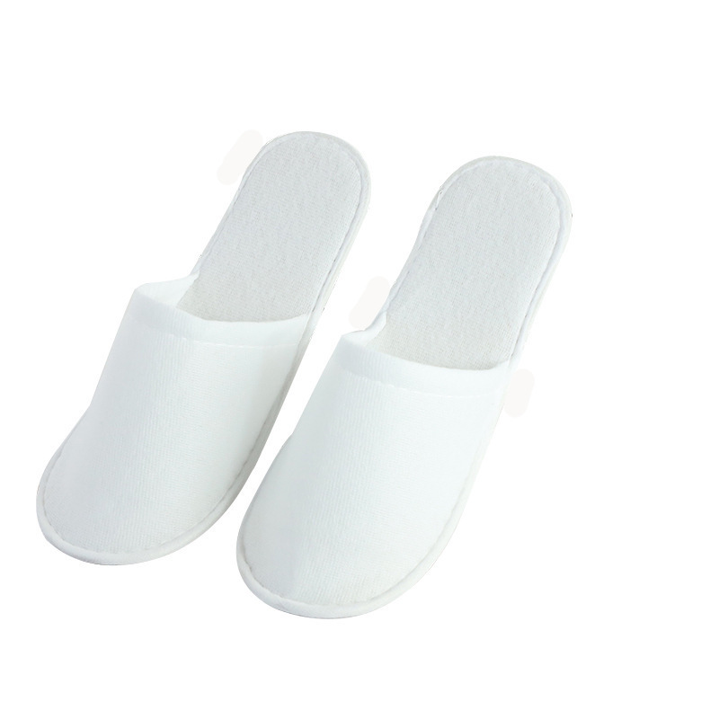 Hotel Disposable Slippers Home Hospitality Fabric Slippers Hotel B & B Beauty Salon Linen Slippers Factory Wholesale