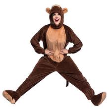 万圣节儿童节电影服装 成人儿童幼儿动物可爱猴子演出装扮服装