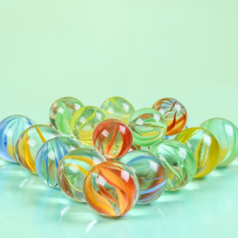 Glass Marble Wholesale Glass Marble Game Jumping Chess Size Number Color Pinball Wholesale Specification drawing