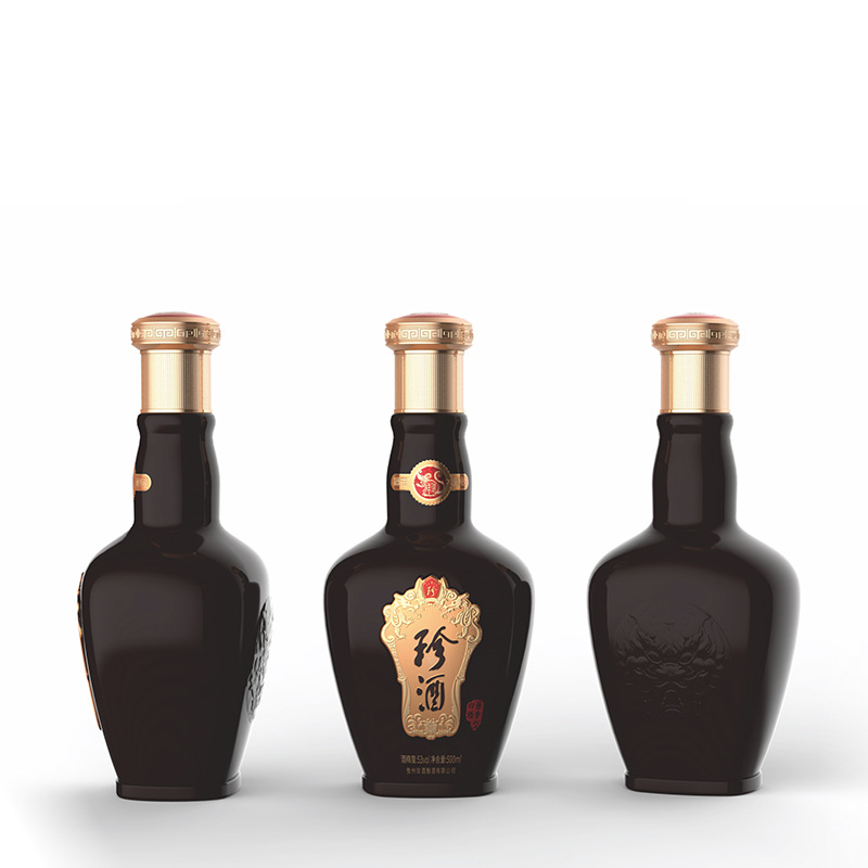 【送礼】贵州珍酒祥瑞鼠年酱香型53度500ml高度白酒高粱酒