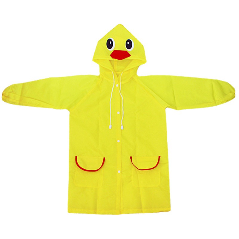 动物造型儿童连体雨衣韩国卡通学生雨披宝宝雨衣雨具可印logo印字