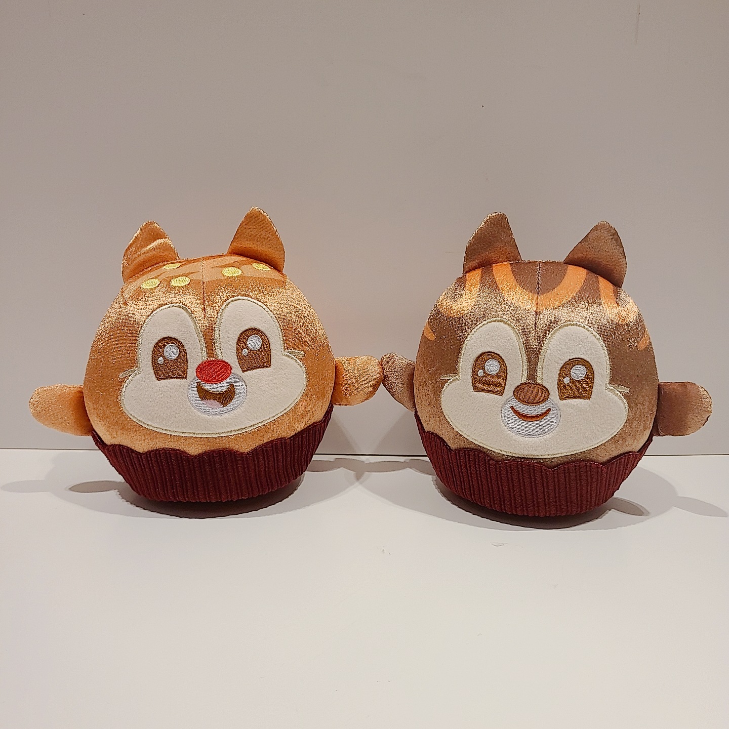 trj日本迪士尼烘焙系列蒂蒂奇奇松鼠毛绒玩具玩偶礼品夹机游乐场