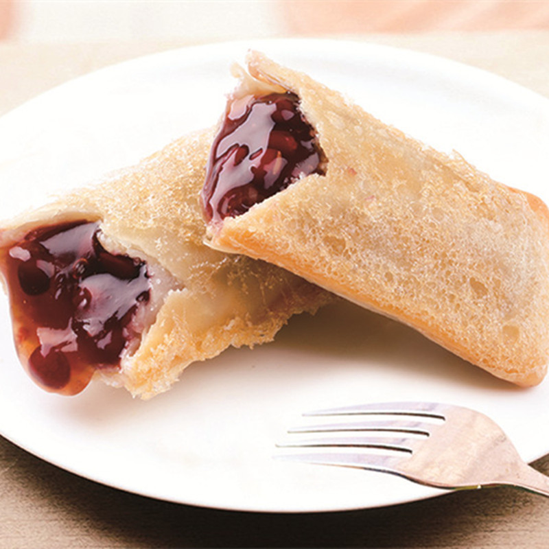 新品红豆派半成品10个酒店饭店西餐餐饮特色速冻油炸小吃传统甜点