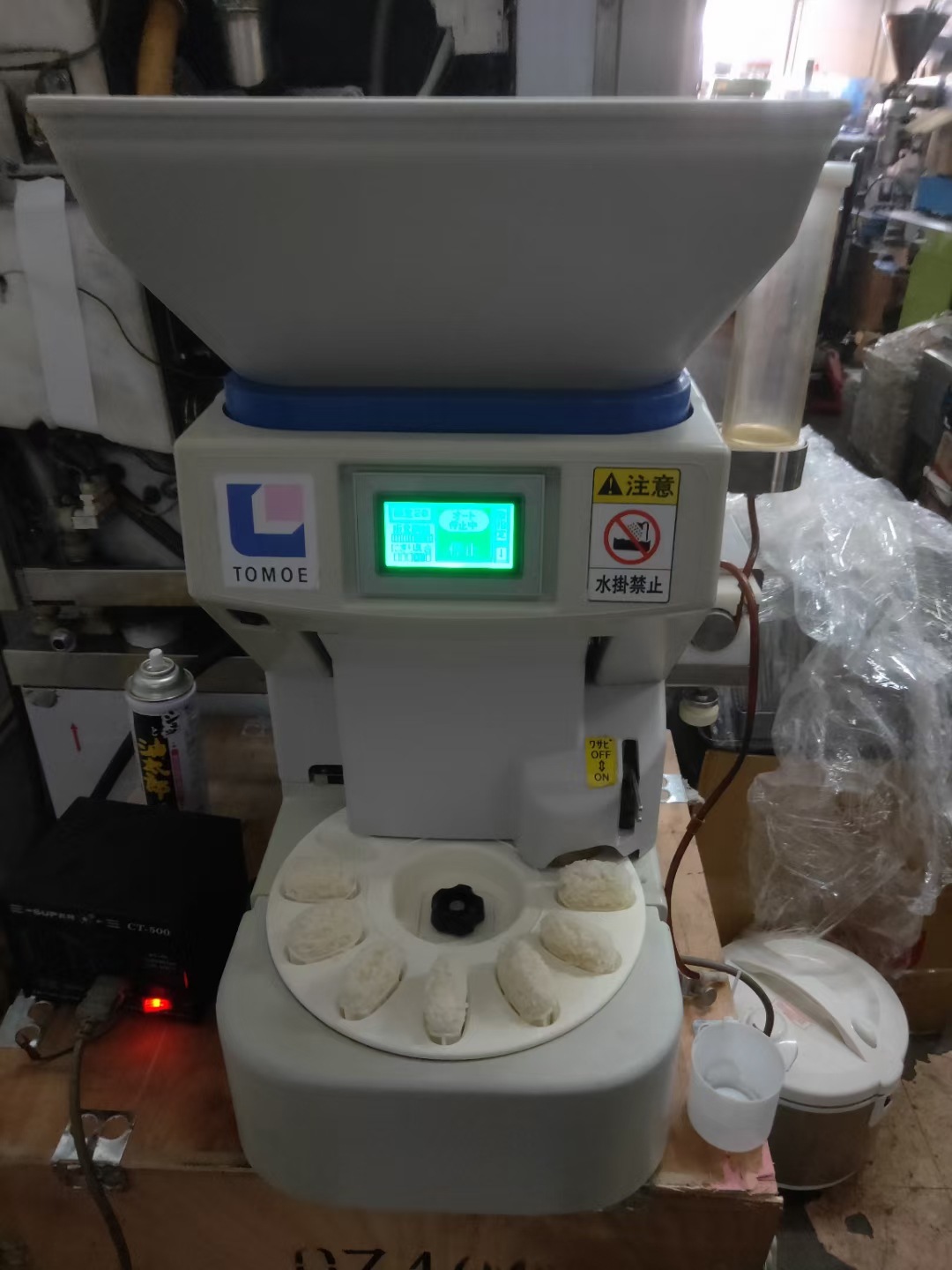 常年供应日本全新及二手tomoe寿司饭团机/手握饭团成型机