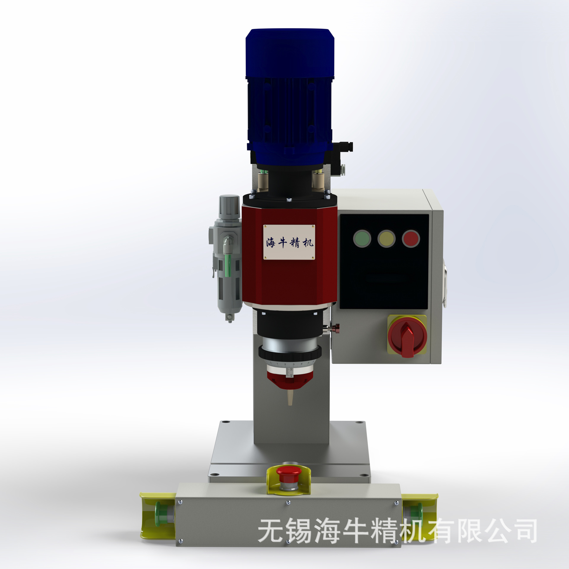 台式气动小微型精密径向旋铆机医疗器具内窥镜蛇骨管旋铆机