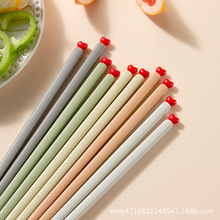 半末抗菌筷子家用防霉高档耐高温防滑一人一筷专人新款健康合金筷