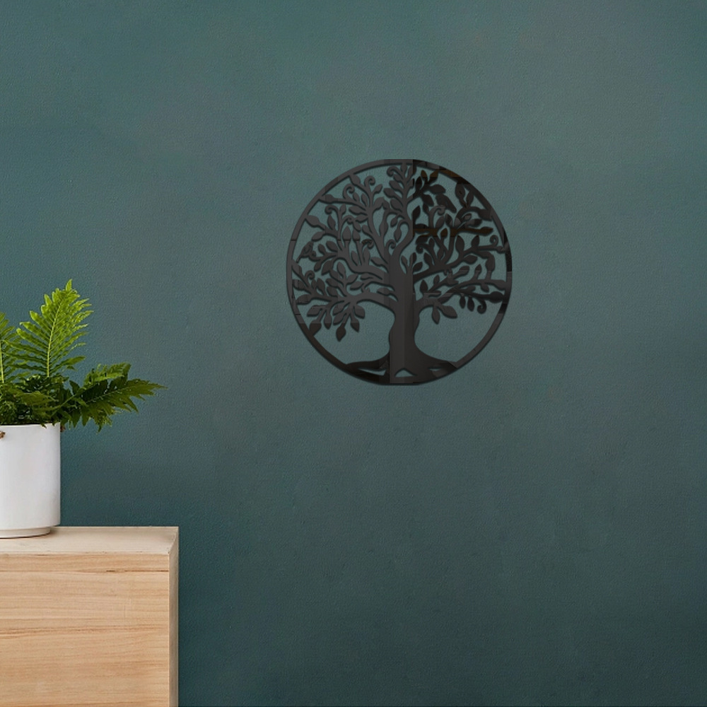 跨境热销亚克力生命之树镜面装饰墙贴一套-阿里巴巴