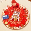 One year old Caught Week Supplies Female baby boy suit Draw lots carpet Cushion Child birthday arrangement prop modern