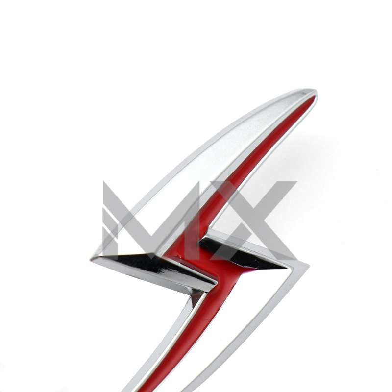 适用于尼桑nissan s14 s15 个性改装金属闪电车标 车尾标 车身贴