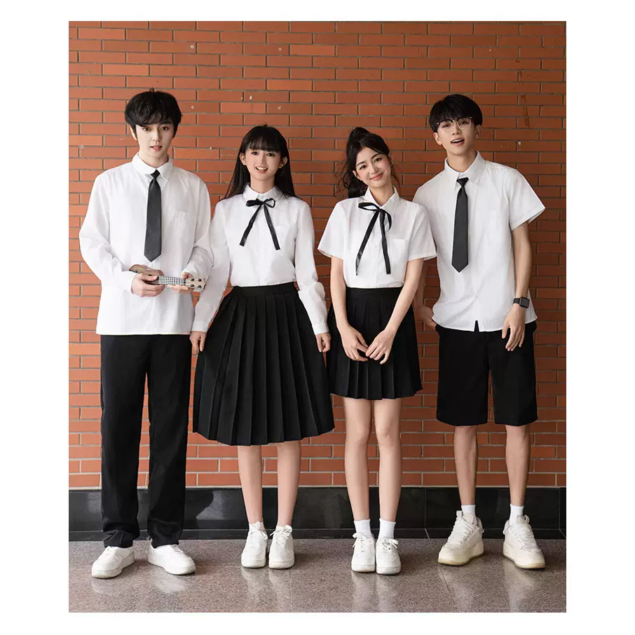 毕业班服套装学院风运动会高中初中学生合唱比赛诗歌朗诵演出服