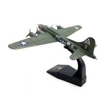 1:144美国飞行堡垒B-17 Bomber轰炸机仿真合金飞机模型成品