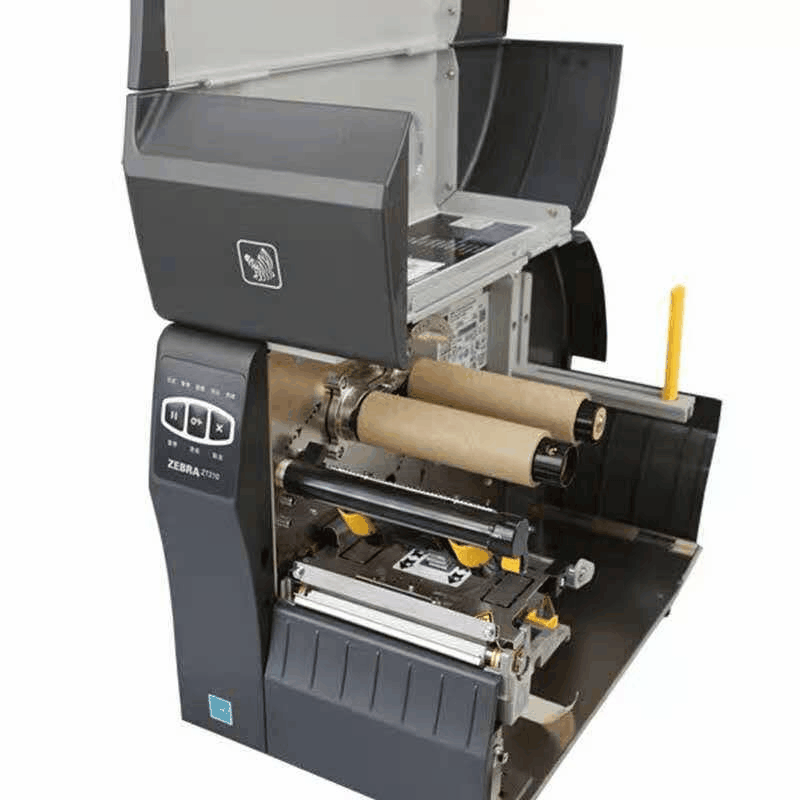 美国zebra斑马工业级热转印不干胶标签打印zt210条码打印机-阿里巴巴