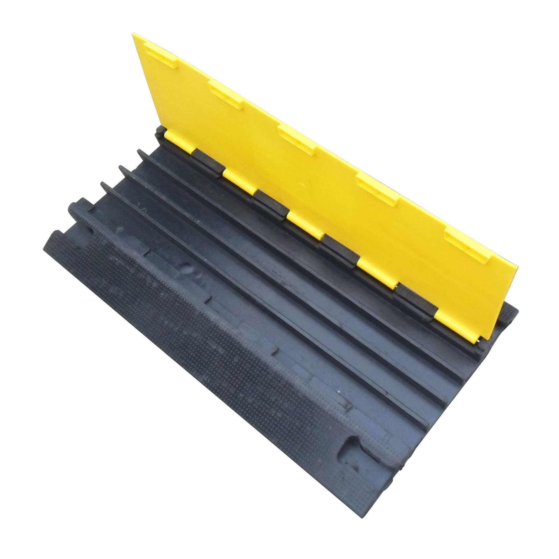 广州厂家批发橡胶pvc电缆保护槽压线板室内户外地面线槽板