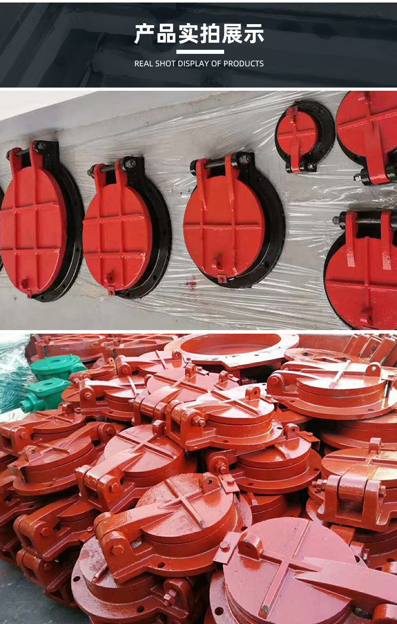 铸铁拍门 污水管道侧开闸门 铸铁闸门水库闸门止水闸门厂家可定制