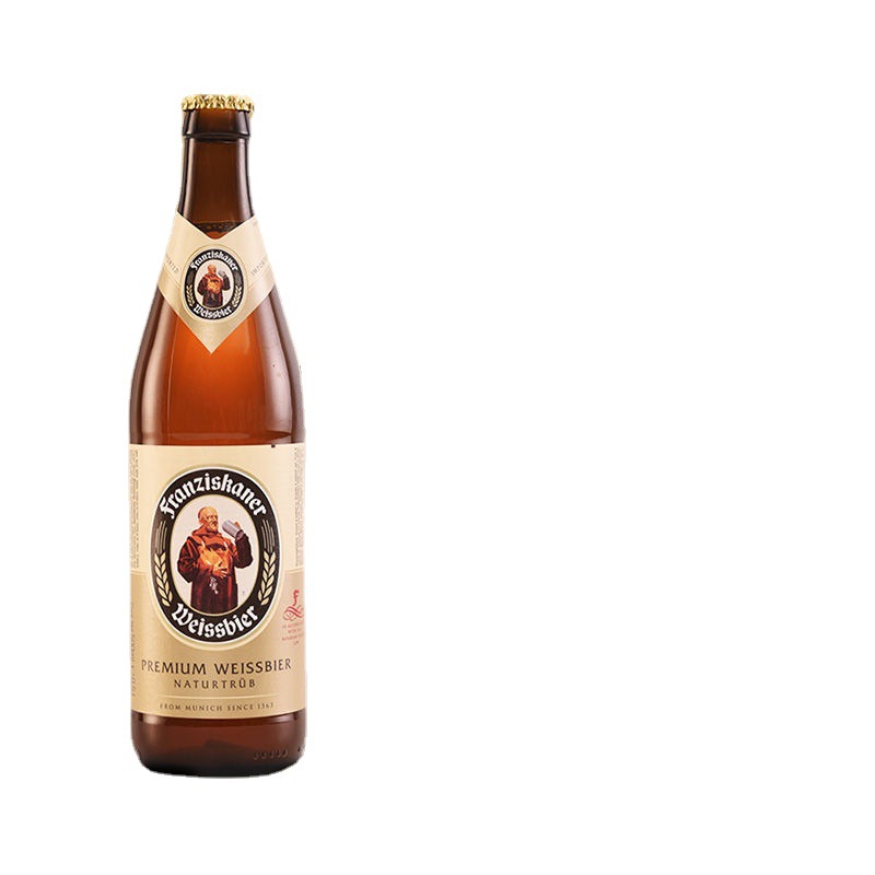 德国啤酒范佳乐教士小麦啤酒白啤黑啤450ml*12瓶整箱装特价批发