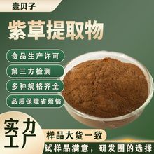 SC工厂直供100g现货浓缩紫草提取物原料批发散装30:1紫草粉包邮