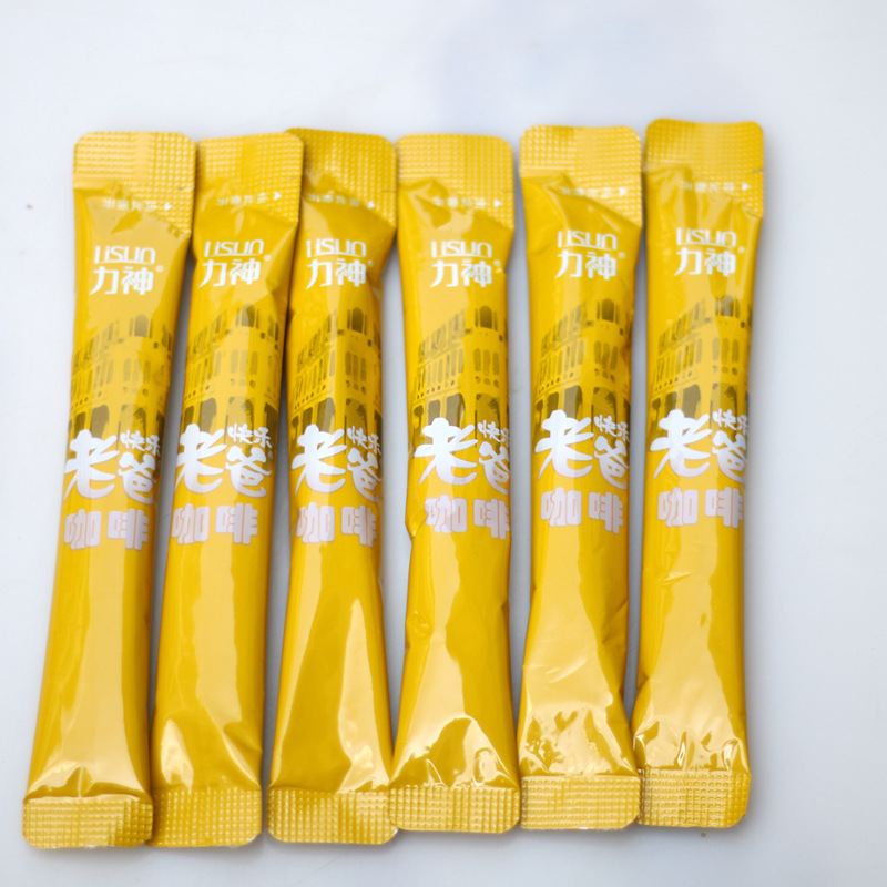 力神老爸咖啡椰香型680g(40条袋装)海南速溶三合一咖啡粉