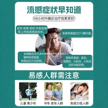 量大优惠甲乙流支原体试剂盒多项呼吸道传染病副流感七联卡试纸