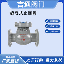 H44H-16C旋启式止回阀 碳钢材质 逆止阀铸钢旋启式单向止回阀