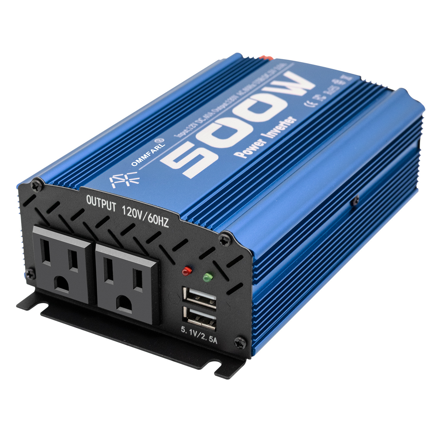 样品500w车载逆变器12v转220v亚马逊跨境电源逆变器