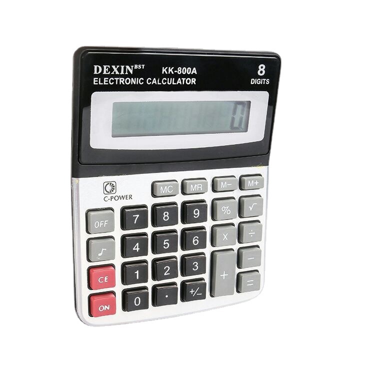 800a台式计算器 桌面办公用品计算机 财务会计算数机按电池计算机