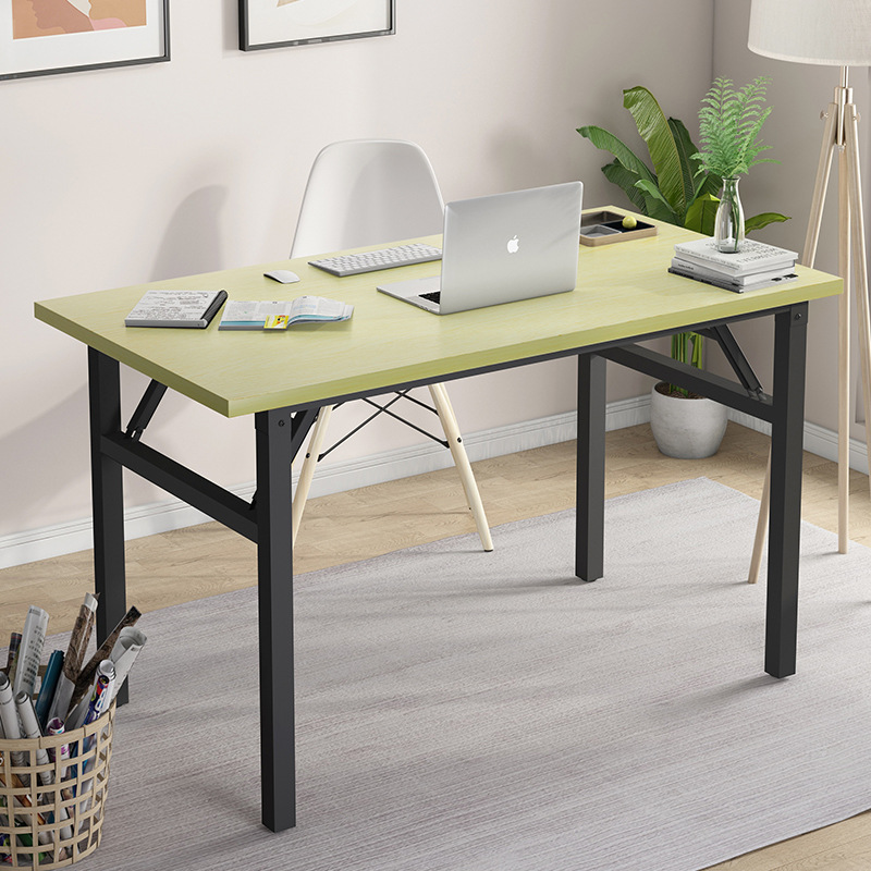 长条可折叠桌子简易电脑小户型家用简约租房办公会议写字台小桌子