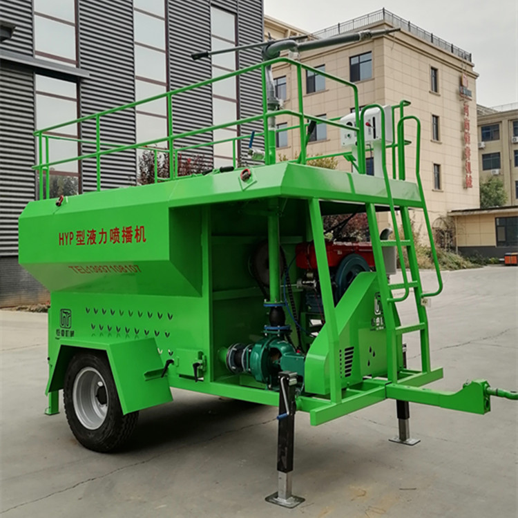 液力喷播机效率好 边坡绿化防护草籽喷播机价格 小型喷播机