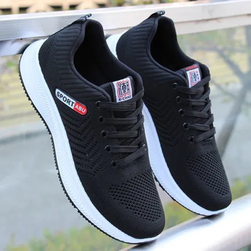 2022 New Spring and Autumn Breathable Sports Men's Shoes Casual Sports Versatile Flying Woven Shoes Sports Men's Shoes