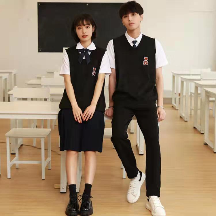 台湾校服学院风初高中生班服套装秋季学生运动会服装韩版ins港风