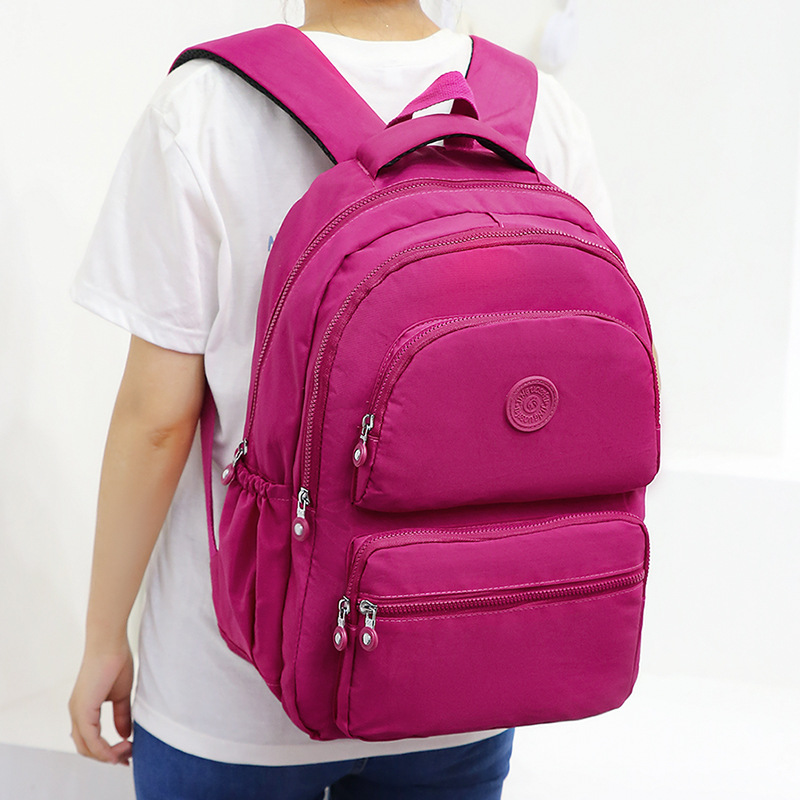 2023 New Cross-Border Backpack Large Capacity Casual All-Match Schoolbags for Boys and Girls Manufacturers Support Customized Delivery