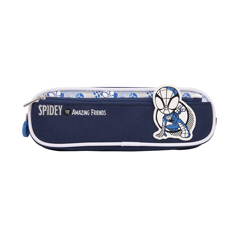 Disney Disney MA45395-1 Children Cartoon Spider-Man Cool Large Capacity Storage Boys Pencil Case